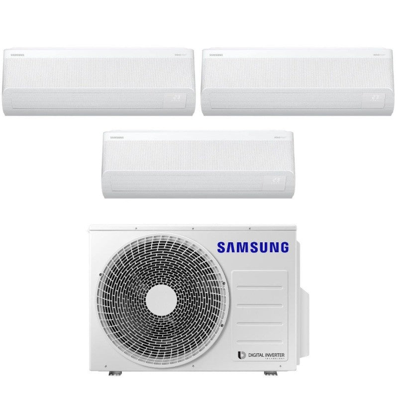 Climatizzatore Condizionatore SAMSUNG Trial Split Inverter serie WINDFREE AVANT S2 9000+9000+12000 btu AJ052TXJ3KG WI-FI INTEGRATO 9+9+12 A+++/A++