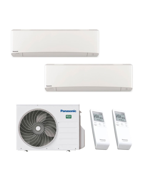 Climatizzatore Condizionatore Panasonic Etherea Z dual-split 9000+12000 btu