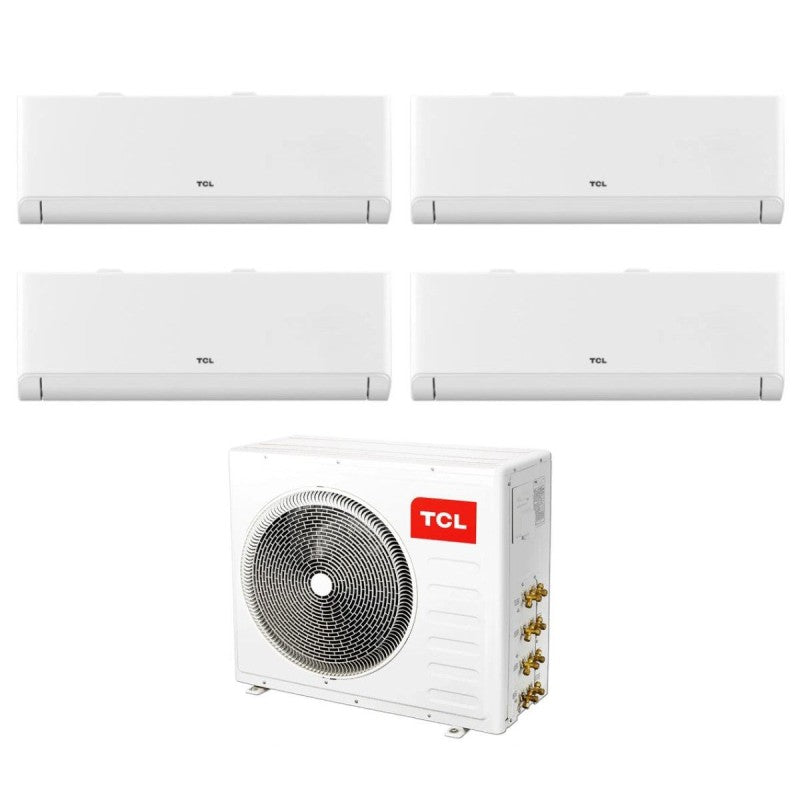 Climatizzatore Condizionatore TCL Quadri split 9+9+9+18 btu serie BREEZEIN Inverter con MT3240 R-32 9000+9000+9000+18000 btu WI-FI INTEGRATO A++/A+